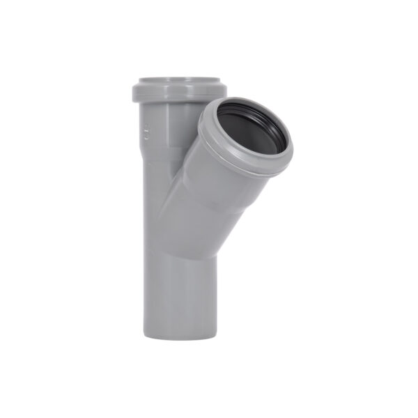 Трійник каналізаційний Ostendorf-OSMA HT-System PLUS d50/50/50×45° Трійник каналізаційний Ostendorf-OSMA HT-System PLUS d50/50/50×45°