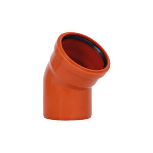 Коліно каналізаційне Ostendorf-OSMA KG System d110×45° Коліно каналізаційне Ostendorf-OSMA KG System d110×45°