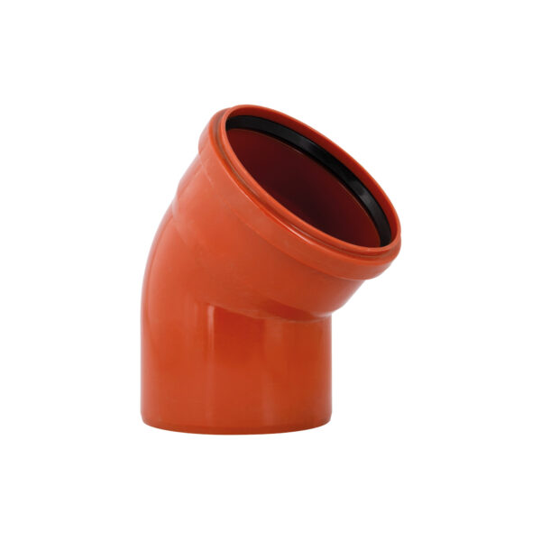 Коліно каналізаційне Ostendorf-OSMA KG System d160×45° Коліно каналізаційне Ostendorf-OSMA KG System d160×45°