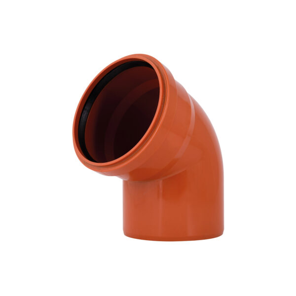 Коліно каналізаційне Ostendorf-OSMA KG System d160×67° Коліно каналізаційне Ostendorf-OSMA KG System d160×67°