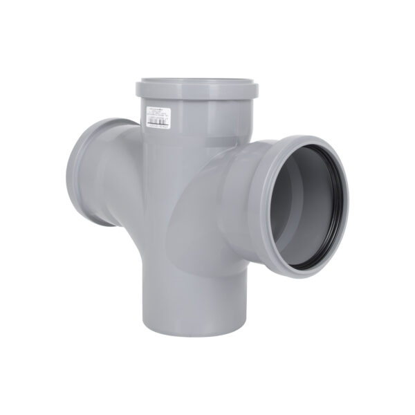 Хрестовина каналізаційна Ostendorf-OSMA HT-System PLUS d110/110/110/110×87° Хрестовина каналізаційна Ostendorf-OSMA HT-System PLUS d110/110/110/110×87°