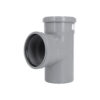 Хрестовина каналізаційна двоплощинна Ostendorf-OSMA HT-System PLUS d110/110/110/50×87° (Л) Хрестовина каналізаційна двоплощинна Ostendorf-OSMA HT-System PLUS d110/110/110/50×87° (Л)