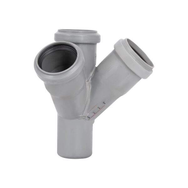 Хрестовина каналізаційна двоплощинна Ostendorf-OSMA HT-System PLUS d50/50/50/50×45° Хрестовина каналізаційна двоплощинна Ostendorf-OSMA HT-System PLUS d50/50/50/50×45°