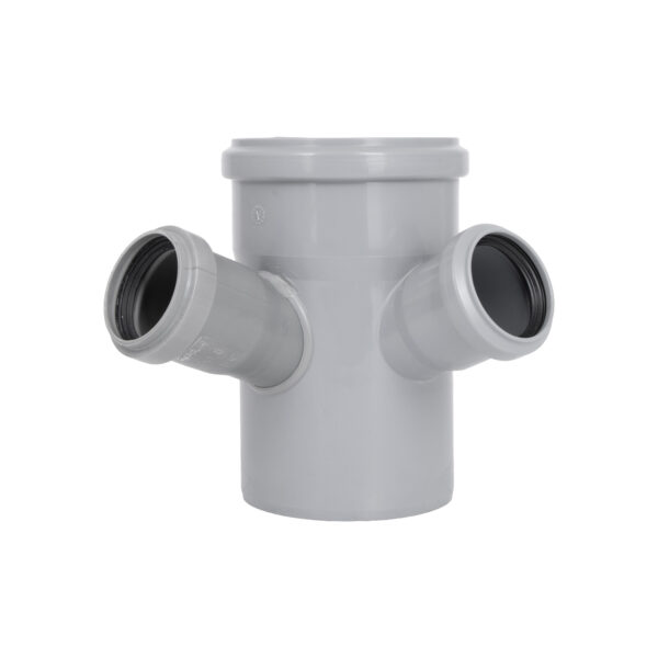 Хрестовина каналізаційна двоплощинна Ostendorf-OSMA HT-System PLUS d110/110/50/50×67° Хрестовина каналізаційна двоплощинна Ostendorf-OSMA HT-System PLUS d110/110/50/50×67°