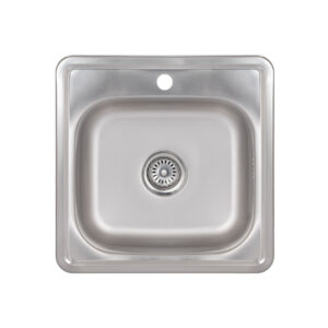 Кухонна мийка Brinex 4848 0,6 мм Satin (BRIN4848SAT0651257)