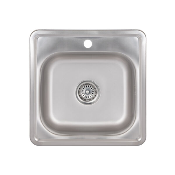 Кухонна мийка Brinex 4848 0,6 мм Satin (BRIN4848SAT0651257) Кухонна мийка Brinex 4848 0,6 мм Satin (BRIN4848SAT0651257)