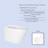 Готове рішення Qtap для ванної кімнати: підвісний унітаз Swan Ultra Quiet 485x360x320 + комплект інсталяції Standard (кругла Готове рішення Qtap для ванної кімнати: підвісний унітаз Swan Ultra Quiet 485x360x320 + комплект інсталяції Standard (кругла