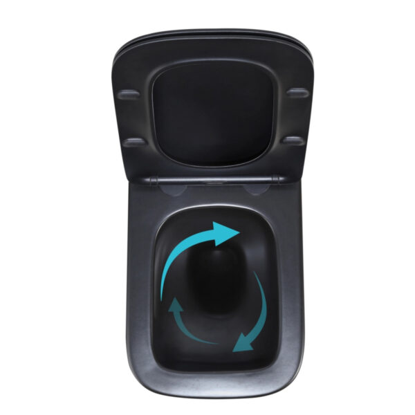 Готовое решение Qtap для ванной комнаты: подвесной унитаз Crow Ultra Quiet 485x340x290 + комплект установки Standard (круглая Готове рішення Qtap для ванної кімнати: підвісний унітаз Crow Ultra Quiet 485x340x290 + комплект інсталяції Standard (кругла