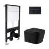 Готове рішення Qtap для ванної кімнати: підвісний унітаз Crow Ultra Quiet 485x340x290 + комплект інсталяції Standard (лінійна