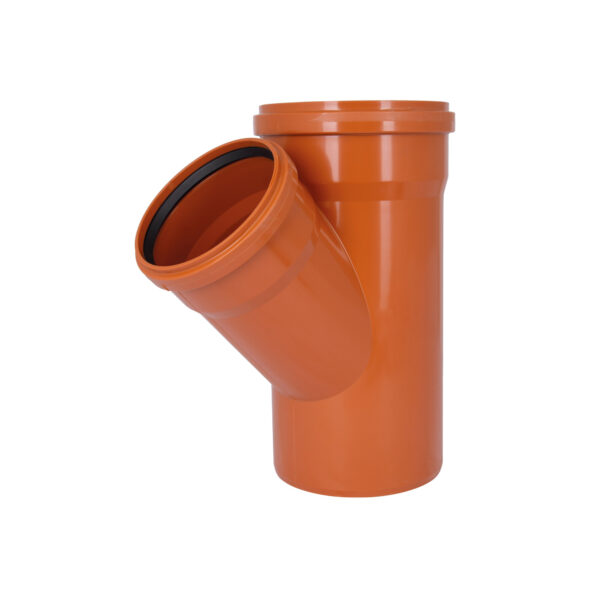 Трійник каналізаційний Ostendorf-OSMA KG System d200/160/200×45°