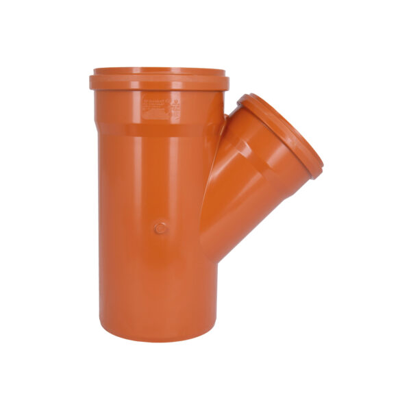 Трійник каналізаційний Ostendorf-OSMA KG System d200/160/200×45°